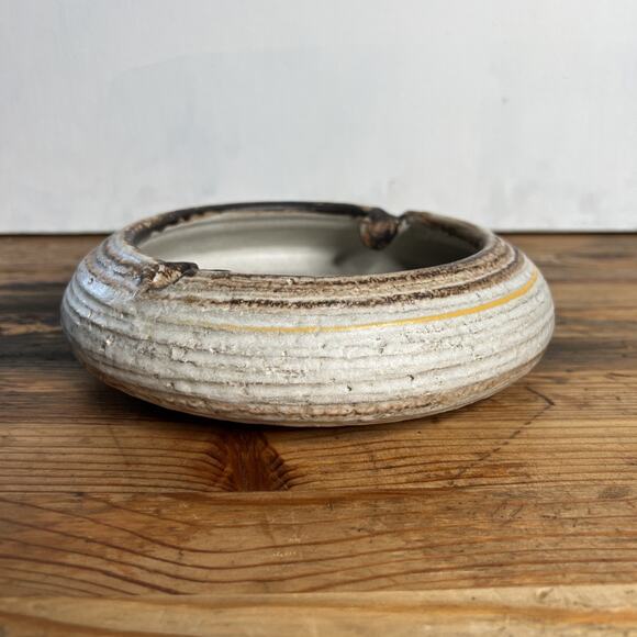 VTG Bitossi Italy Ashtray Aldo Londi Rosenthal Netter Ceramic Cigar Tobacco MCM - Picture 3 of 6